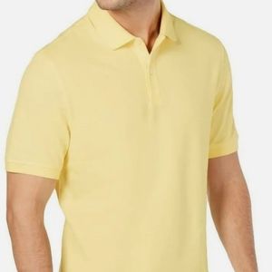 Club Rm stretch yellow polo